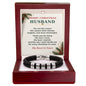 Men's Name Bracelet for Husband – Personalized Christmas Gift