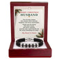 Men's Name Bracelet for Husband – Personalized Christmas Gift
