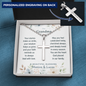 Dear Grandma — Cross Necklace with Ball Chain | A Beautiful Blessing Christian Gift