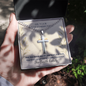 Personalized Cross Necklace for First Communion – Engraved Ball Chain Keepsake Gift