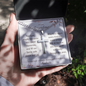 Dear Grandma Cross Necklace with Ball Chain — Forever in Our Hearts | Christian Gift