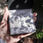 Personalized Cross Necklace for Grandma with Ball Chain – Christian Grandmother Gift
