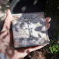 To My Beautiful Wife Cross Necklace – Engraved Soulmate Gift from Husband