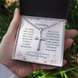 Dear Grandma — Cross Necklace with Ball Chain | A Beautiful Blessing Christian Gift