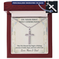 First Holy Communion Cross Necklace – A Lifelong Journey of Faith Keepsake