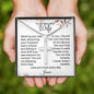 Engraved cross necklace — personalized Christian gift for wife | The Faith World