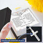 Engraved cross necklace — personalized Christian gift for wife | The Faith World