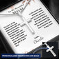 Personalized cross necklace — Christian gift for Mom from her children | The Faith World