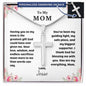 Personalized cross necklace — Christian gift for Mom | The Faith World