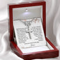 Engraved cross necklace — personalized Christian gift for wife | The Faith World