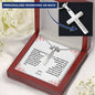 Personalized cross necklace — Christian gift for Mom | The Faith World