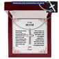 Personalized cross necklace — Christian gift for Mom | The Faith World