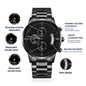 Engraved personalized watch — Christian gift for husband | The Faith World