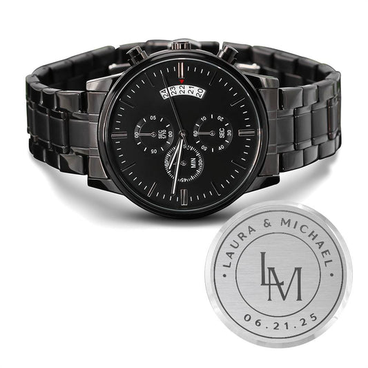Engraved personalized watch — Christian gift for husband | The Faith World