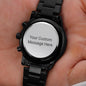 Graduation watch packaging — personalized Christian gift for men | The Faith World