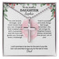 Timeless Bond cross necklace for daughter — Christian gift | The Faith World