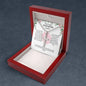 Timeless Bond cross necklace for daughter — Christian gift | The Faith World