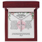 Timeless Bond cross necklace for daughter — Christian gift | The Faith World