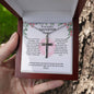 Timeless Bond cross necklace for daughter — Christian gift | The Faith World