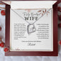 Forever Love necklace — personalized Christian gift for wife | The Faith World