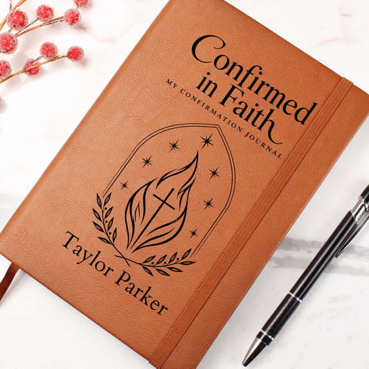 Personalized Confirmation Journal – Gift for Boys & Girls