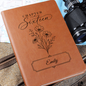 Personalized Sweet 16 wildflower journal — custom name notebook for her | The Faith World