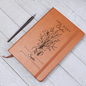The Next Chapter floral graduation journal — personalized gift for her | The Faith World