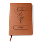 Sweet Sixteen tulip journal front cover — personalized gift for teen girl | The Faith World