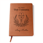 My First Holy Communion Journal — Personalized Keepsake with Chalice & Wheat Wreath Design