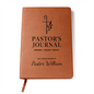 Pastor's Journal Shepherd, Teacher, Servant — personalized leather journal, pastor appreciation gift | Nordenzi