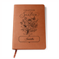 Sweet Sixteen roses and butterfly journal front cover — personalized gift for teen girl | The Faith World