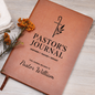 Pastor's Journal – Shepherd, Teacher, Servant | Personalized Leather Journal, Pastor Appreciation Gift