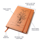 The Next Chapter floral graduation journal — personalized gift for her | The Faith World