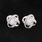 Love knot stud earrings 14K gold — Christian jewelry | The Faith World