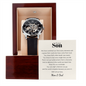 Openwork watch — Christian graduation gift for son from Mom and Dad | The Faith World