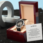Valentine's Day Gift for Husband – Automatic Skeleton Watch