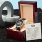 Openwork watch — Christian graduation gift for son from Mom and Dad | The Faith World