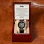 Openwork watch — Christian graduation gift for son from Mom and Dad | The Faith World