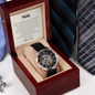 Openwork watch — Christian graduation gift for son from Mom and Dad | The Faith World