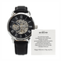 Valentine's Day Gift for Husband – Automatic Skeleton Watch