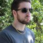 Cuban Link Chain Necklace for Men – Christmas Gift for Husband
