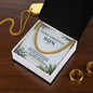 Men's Cuban Link Chain Necklace for Son – Christmas Gift