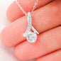 Sweet blossom necklace in gold and silver — sweet 16 birthday gift for daughter | Nordenzi