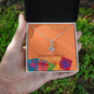Sweet blossom necklace in gold and silver — sweet 16 birthday gift for daughter | Nordenzi