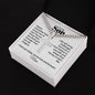 Cuban chain with engraved cross — Christian gift for son | The Faith World