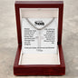 Cuban chain with engraved cross — Christian gift for son | The Faith World