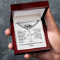 Cuban chain with engraved cross — Christian gift for son | The Faith World