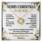 Love Knot Necklace for Wife – Christmas Gift from Husband
