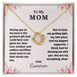 Mom love knot necklace — Christian gift for Mom | The Faith World