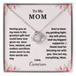 Mom love knot necklace — Christian gift for Mom | The Faith World